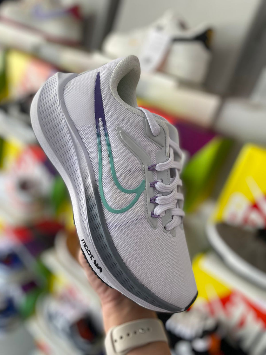 Airzoom branco lilas