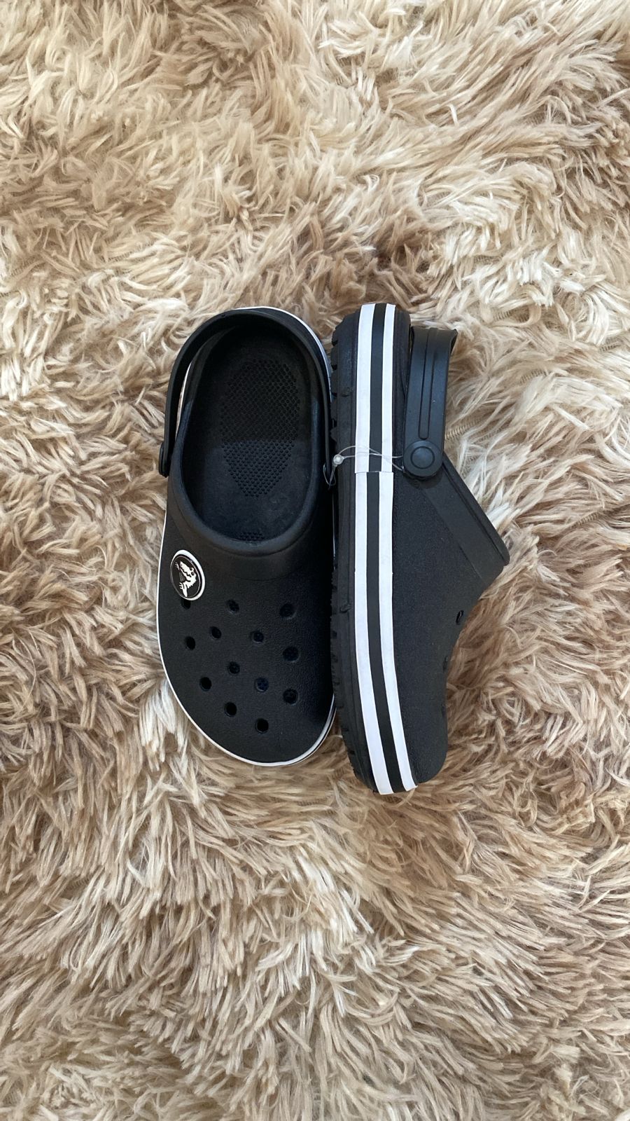 Crocs preta infantil