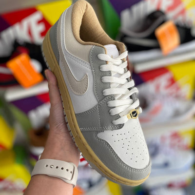 Jordan branco cinza bege