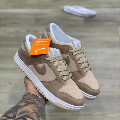 Nike dunk bege pele