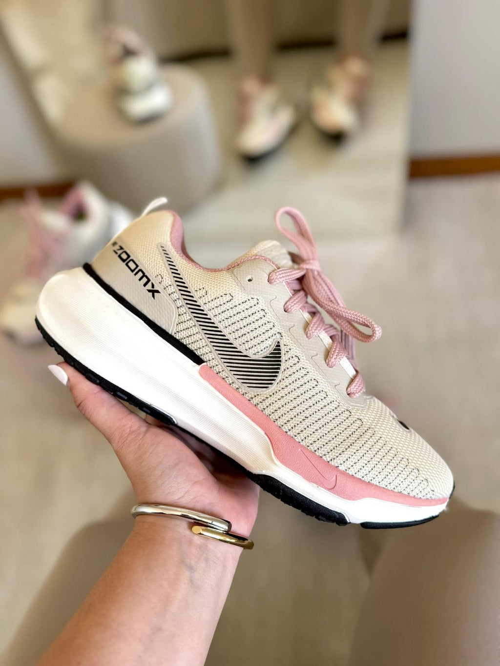 Nike zoom nude rosa