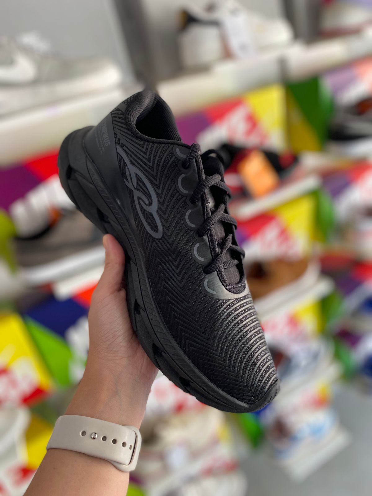 Olympikus todo preto