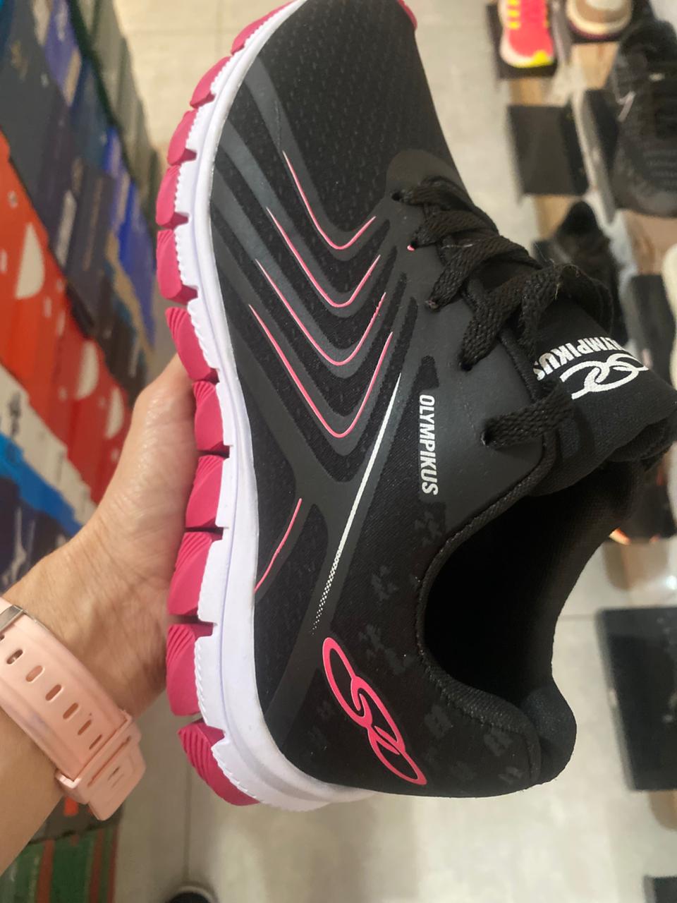 olympikus preto pink