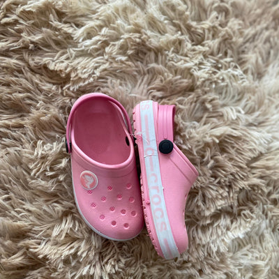 Crocs infantil rosa