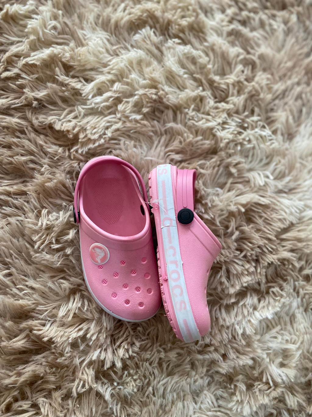 Crocs infantil rosa